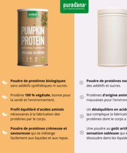 Pumpkin plant proteins BIO, 400 g